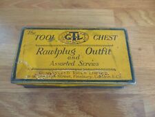 VINTAGE GTL THE TOOL CHEST - RAWPLUG OUTFIT & ASSORTED SCREWS TIN picture
