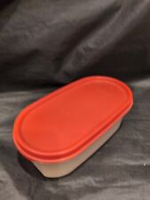 TUPPERWARE MODULAR MATES 2 CUPS CONTAINER WITH RED SEAL #1611 picture