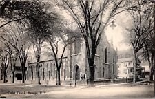 New York Postcard: Christ Church, Oswego, NY-1910- Made In Germany picture