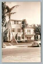 Rio Mar Apartments FT. LAUDERDALE Florida RPPC 2937 Valencia Street Photo 1940s picture