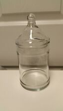 Clear Glass Tall Apothecary Jar picture