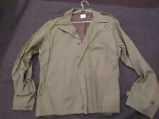 REPRO US WW2 M1941 FIELD JACKET D-DAY NEW Size 44 ATF AT THE FRONT M41 picture