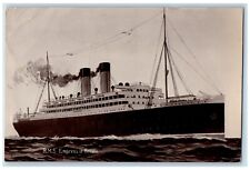 c1910 R.M.S. Empress Britain Steamer Cruise Ship British Manufacture Postcard picture