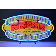Vintage Look Mopar Shield Mancave Decor Neon Light Neon Sign 32