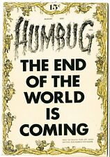 Humbug   # 1     VFNM     August 1957    Dust shadow back cover    See photos picture