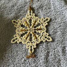 Lenox 2004 China Gemmed Snowflake Ornament picture