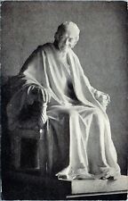 Voltaire Jean-Antoine Houdon French Marble Statue Paris Postcard Posted picture