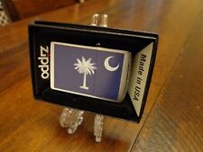 SOUTH CAROLINA STATE FLAG SERIES ZIPPO LIGHTER MINT IN BOX picture