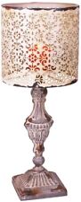 Eview Metal Vintage Look Candle Holder Candle Lamp (Beige) Fits Thickness 3