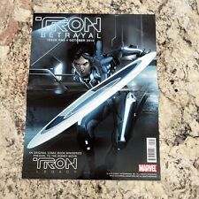 TRON BETRAYAL ISSUE 1-2 DOUBLE-SIDED PROMO POSTER - MARVEL COMICS 2010 12.5x10 picture