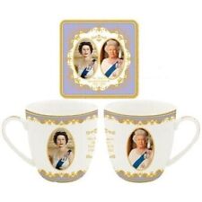 Mug and Coaster Fine China Her Majesty Queen Elizabeth II 1926-2022 picture
