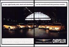 1999 Chrysler 300M LHS Van 2page Original Advertisement Print Art Car Ad D171 picture