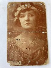 1920s Mary Philbin THE INHERITOR Silent Film Actress Postcard (rough) Unused picture