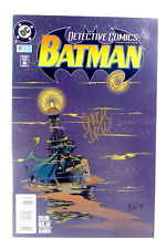 DC DETECTIVE COMICS ft. BATMAN (1995) #687 Signed Chuck Dixon w/COA NM- (9.2) picture