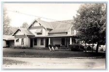c1940's Tourist Home Richardson Schroon Lake New York NY RPPC Photo Postcard picture