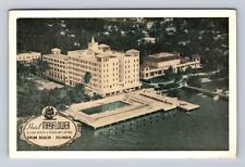 Palm Beach FL-Florida, Hotel Mayflower, Advertising Vintage c1951 Postcard picture