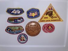 Vintage Boy Scout Patches Lot Of 9. National Jamboree Patches picture