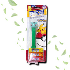 Pokemon Bulbasaur PEZ Dispenser and 3 Flavor Candy - BRAND NEW picture