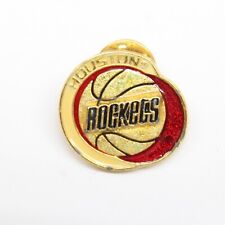 Vintage Houston Rockets Basketball Pin Lapel Enamel Collectible picture