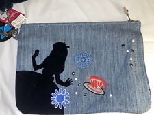 Kipling Disney Alice in Wonderland Electronico Wristlet Pouch Cheshire Bag picture