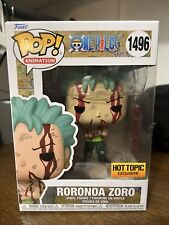 Funko Pop Animation: One Piece - Roronoa Zoro Nothing Happened #1496 Hot Topic  picture