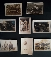 C 1920s Photo Lot Road Trip/ Guys & Decked Out Roadster /Hand Written Itinerary picture