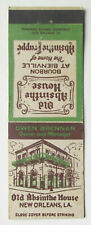 Old Absinthe House - New Orleans, Louisiana Restaurant 20 Strike Matchbook Cover picture