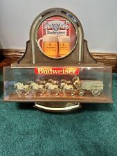 Vintage Budweiser Sign World's Champion Clydesdale Team Lighted Working picture