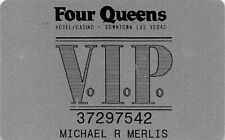 Four Queens Casino - Las Vegas, NV - VIP Table Card picture