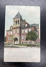 High School, Allentown, PA Postcard Posted 1907 picture