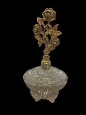 ANTIQUE FRENCH PERFUME BOTTLE IN ORMOLU ENCASING  picture
