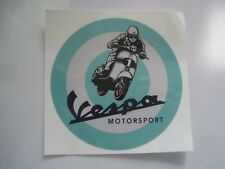 Vespa Motorsport Decal 3 1/4