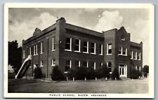 C.1920 PUBLIC SCHOOL, HAZEN, AR ARKANSAS, PRAIRIE COUNTY Postcard P30 picture