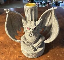 Gargoyle Gothic Scary 5” Statue figurine / Candle holder New Ships Immediatelyf picture
