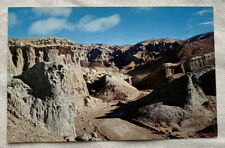 Rainbow Basin Road To The Famous Fossil Beds Barstow California Vintage Postcard picture