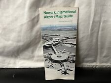 VINTAGE NEWARK AIRPORT GUIDE/MAP 1982 picture