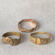 LOT OF ANCIENT ROMAN TO MEDIEVAL BRONZE RINGS AUTHENTIC ANCIENT ARTIFACTS picture