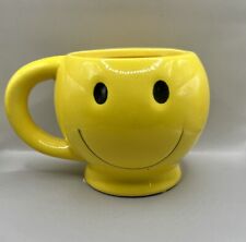 Vintage~Retro Yellow Smiley Face~Mug~Coffee~Excellent Condition picture
