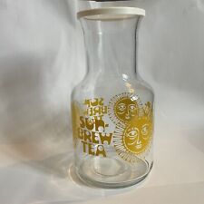 Libbey Of Canada Vintage Sun Brew Tea Glass Pitcher picture