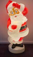 Vintage Union Santa Clause 44” Light Up Christmas Blow Mold picture