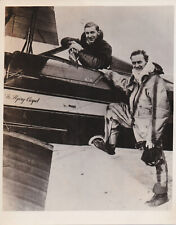 1931 Press Photo Aviator Moye Stephens and Richard Halliburton on World Flight picture