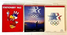 “Vintage 1984 L.A. Olympics” ~ 3 different Stationery Pads ~ New old stock picture