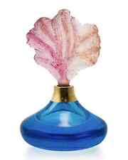 Daum France Crystal 'Coral Sea' Perfume Bottle, Factory New picture