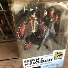 2003 (SDCC) San Diego Comic Con McFarlane SPAWN + MIRACLEMAN Exclusive 2-Pack picture