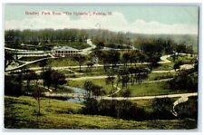 1909 Bradley Park The Uplands Exterior Peoria Illinois Vintage Antique Postcard picture