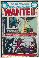 Wanted The World's Most Dangerous Villains #4, DC Comics 1972 VF 8.0 picture
