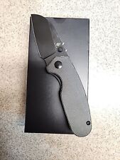 Kizer Azo Towser S Liner Lock Knife Black Micarta 2.85” Black Stonewash picture