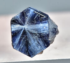 Rare UnPolished Natural Sapphire Trapiche Crystal 2.45 Carat picture