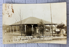Old Bethel Church Oldest Methodist Charlestown Indiana RPPC Postcard Vintage picture