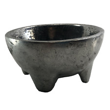 Vintage Antique Arts & Crafts Hand Hammered Aluminum Mortar Bowl 4.75